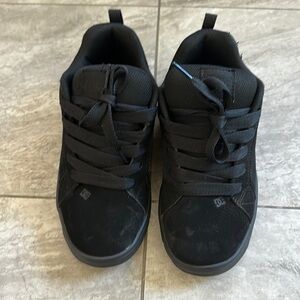 COPY - *USED* DC all black shoes. Size 6